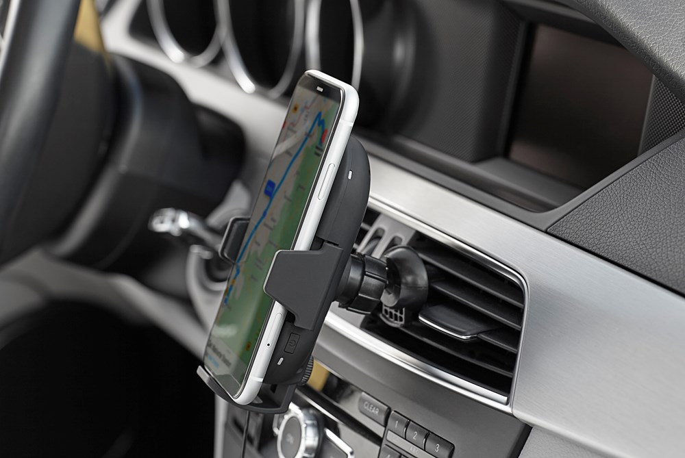 Wireless Car Charger Handyhalterung für Belüftungsschlitz mit Annäherungssensor